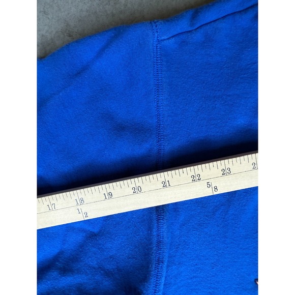 VTG Mens Sz Small DISNEY STORE Blue Sweater Crewneck Pullover - Picture 6 of 7